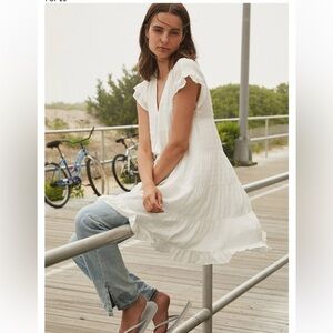 Urban Outfitters white dress size small. In great condition!